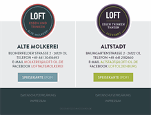 Tablet Screenshot of loft-ol.de